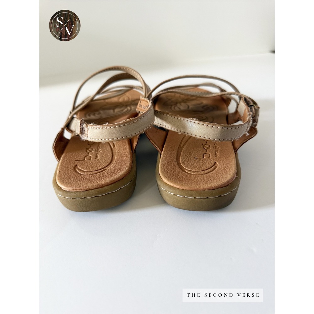 b.o.c. Altheda Strappy Sandal Womens Boho Comfort Slingback Tan Size 8 - Picture 3 of 4